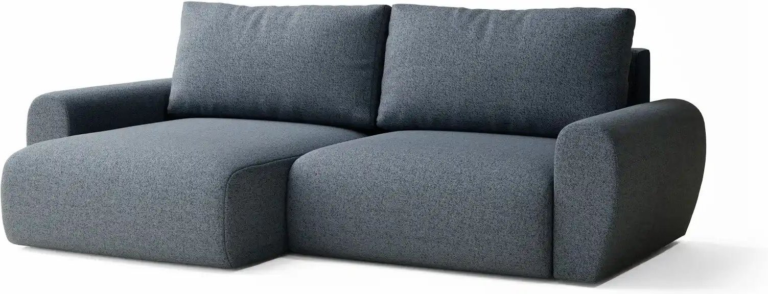 Ecksofa Numba ¦ blau ¦ Maße (cm): B: 253 H: 88 Polstermöbel > Sofas > 3-Sitzer - Höffner