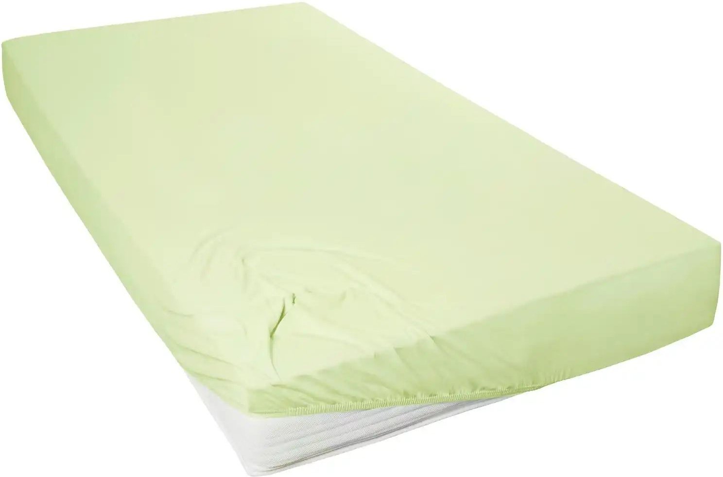 como Jersey-Spannbetttuch ¦ grün ¦ Maße (cm): B: 90 Bettwaren > Bettlaken - Höffner