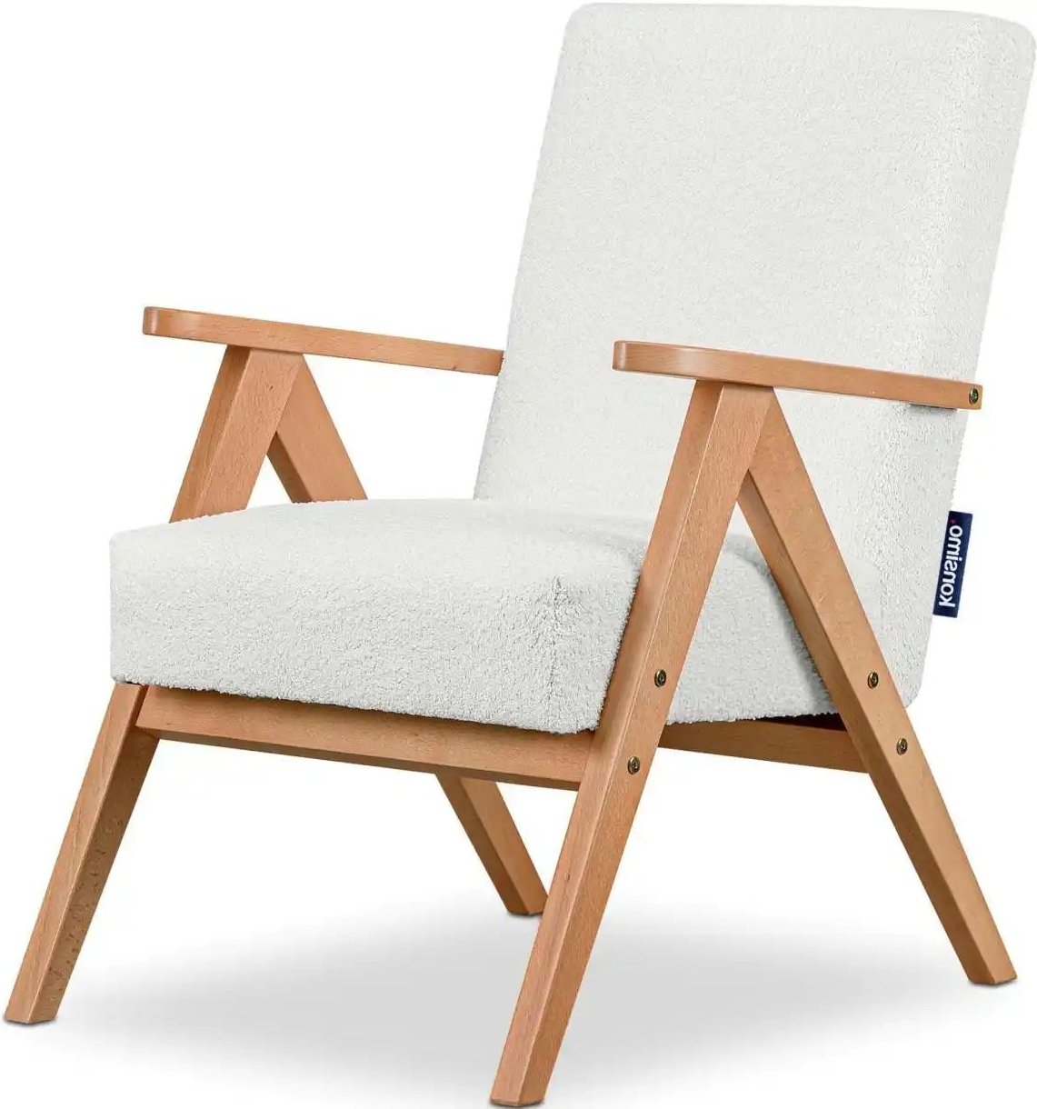 KONSIMO Sessel Naset ¦ holzfarben ¦ Maße (cm): B: 60 H: 90 Polstermöbel > Sessel > Polstersessel - Höffner