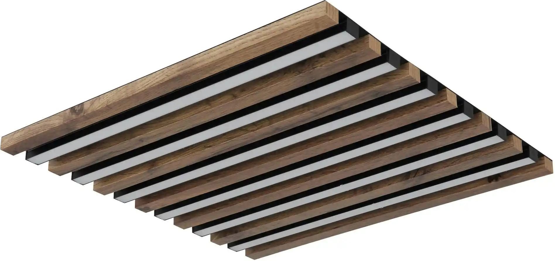 Globo Lighting Deckenleuchte ¦ schwarz ¦ Maße (cm): B: 45 H: 5 Lampen & Leuchten > Deckenleuchten - Höffner