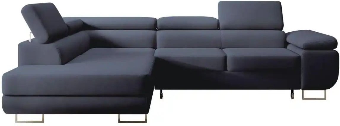 Selsey Ecksofa mit Schlaffunktion Stevil ¦ blau ¦ Maße (cm): B: 275 H: 90 Polstermöbel > Sofas > Ecksofas - Höffner