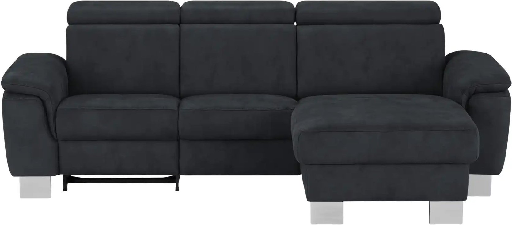 Thumbnail - Mein Sofa bold Ecksofa Beata ¦ schwarz ¦ Maße (cm): B: 234 H: 80 T: 163.0 Polstermöbel > Sofas > 3-Sitzer - Höffner