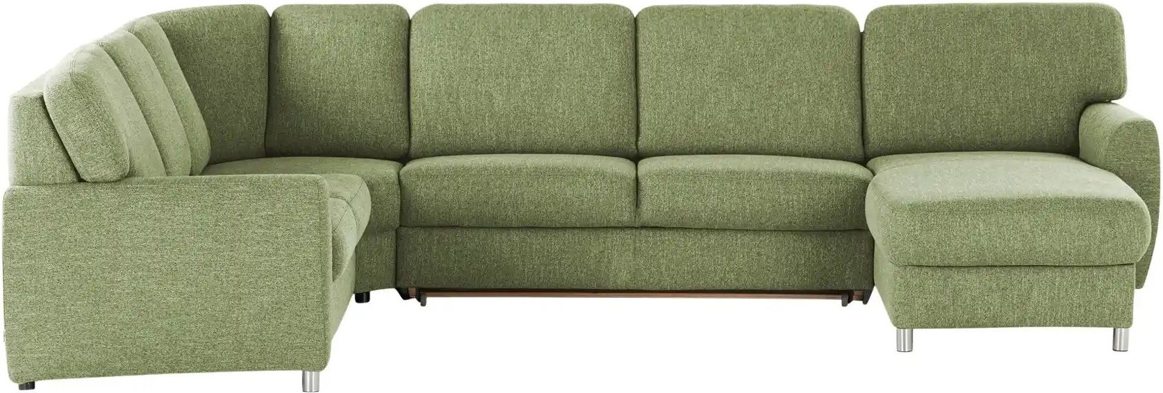 Thumbnail - smart Wohnlandschaft Valencia ¦ grün ¦ Maße (cm): B: 341 H: 90 T: 173.0 Polstermöbel > Sofas > Wohnlandschaften - Höffn...