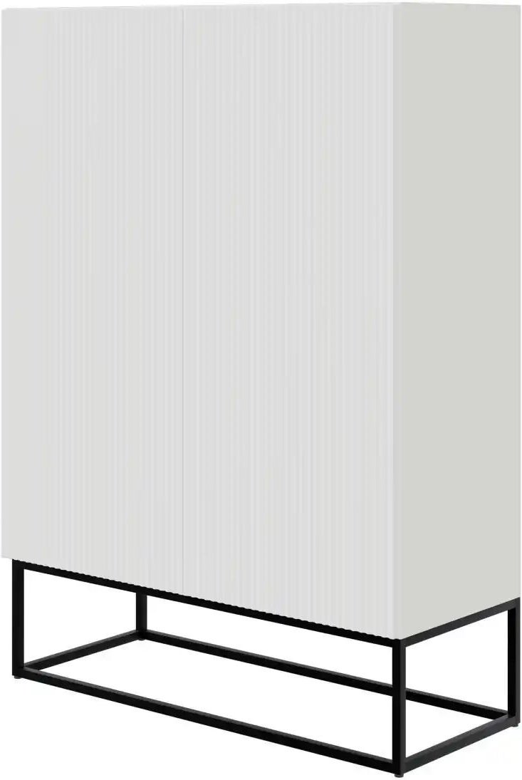 Selsey Highboard Veldio ¦ weiß ¦ Maße (cm): B: 90 H: 125 Kommoden & Sideboards > Highboards - Höffner