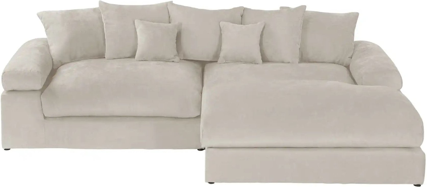 smart Ecksofa Lionore ¦ beige ¦ Maße (cm): B: 265 H: 86 T: 203.0 Polstermöbel > Sofas > 3-Sitzer - Höffner
