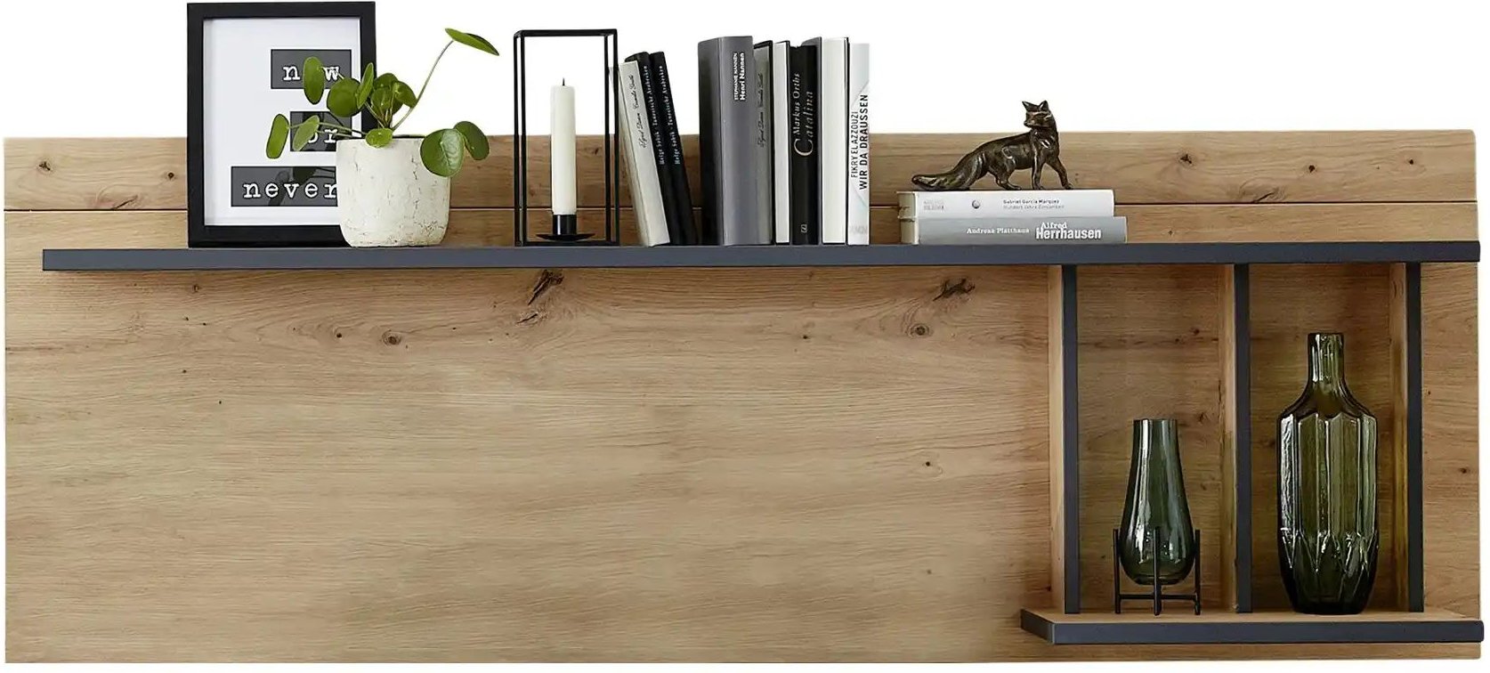 uno Wandregal Madera II ¦ holzfarben ¦ Maße (cm): B: 160 H: 58 T: 22.0 Regale > Wandregale - Höffner