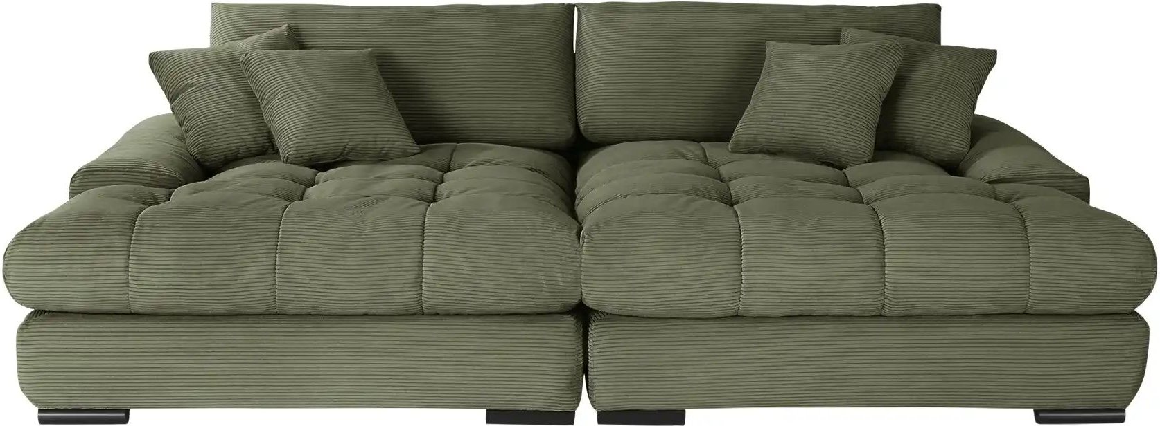 bobb Big Sofa Hella ¦ grün ¦ Maße (cm): B: 310 H: 96 T: 203.0 Polstermöbel > Sofas > 2-Sitzer - Höffner
