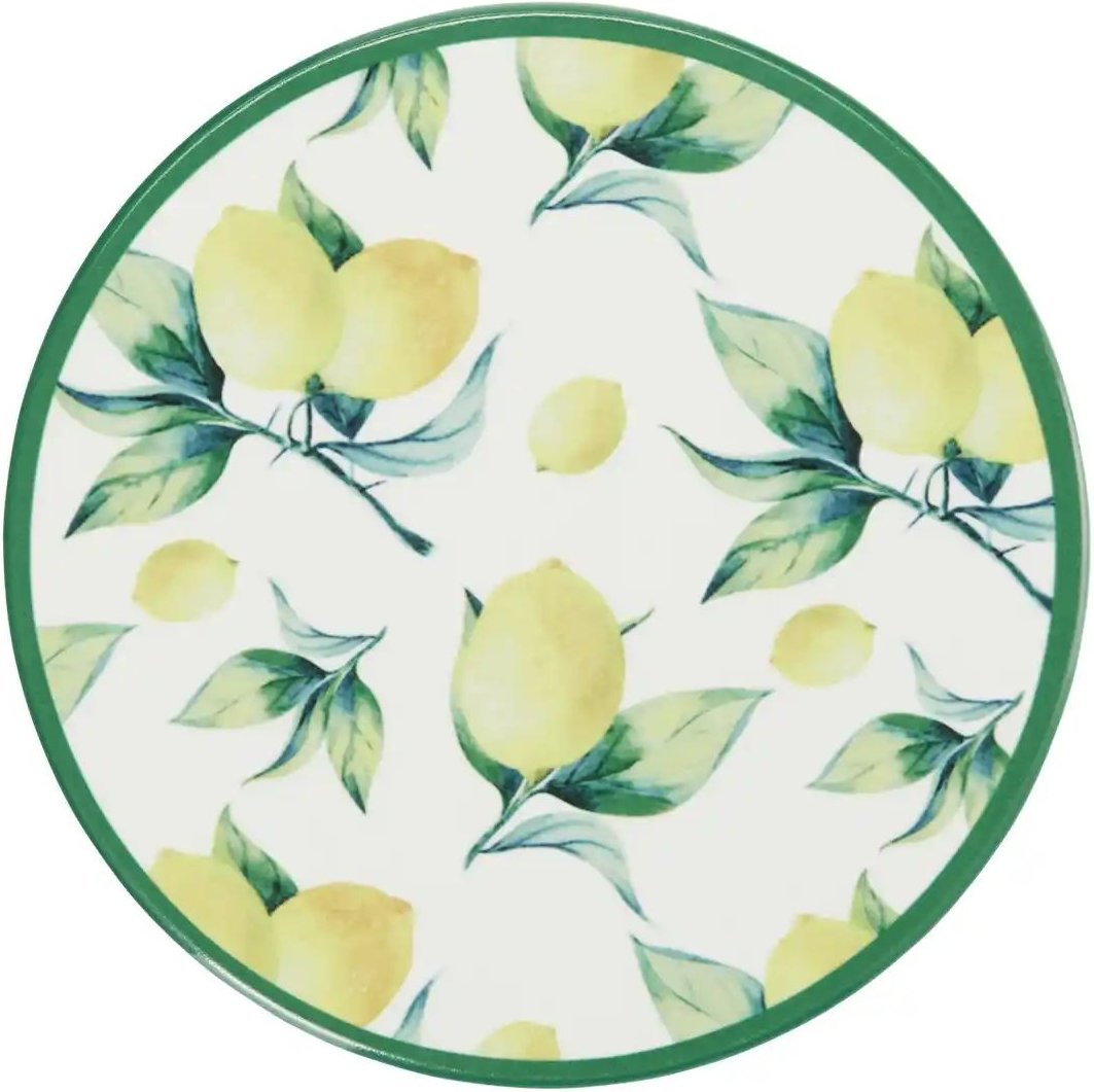 Thumbnail - Untersetzer sortiert Lemon ¦ gelb ¦ Glas,Kunststoff ¦ Maße (cm): H: 0,7 Ø: 10.3 Küchenzubehör & Helfer > Tischaccesso...