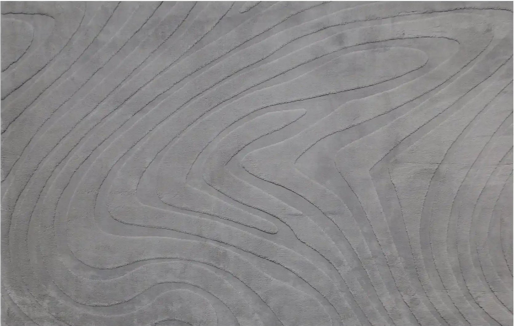 como Webteppich Wave ¦ grau ¦ Synthetische Fasern ¦ Maße (cm): B: 120 Teppiche > Kurzflorteppiche - Höffner