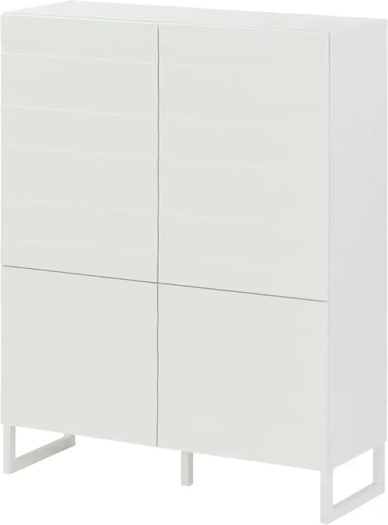 Highboard Foresto ¦ weiß ¦ Maße (cm): B: 109,9 H: 140 T: 41.6 Kommoden & Sideboards > Highboards - Höffner