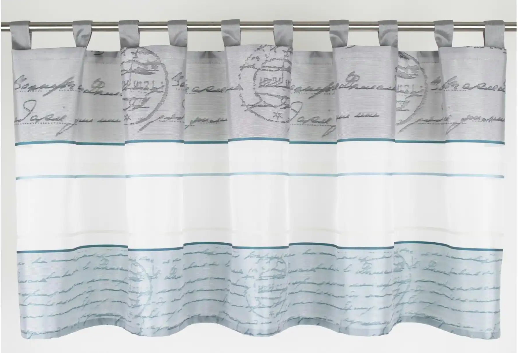 Schlaufen Panneaux ¦ türkis/petrol ¦ Synthetik ¦ Maße (cm): B: 140 H: 50 Gardinen & Rollos > Gardinen & Vorhänge > Sch...