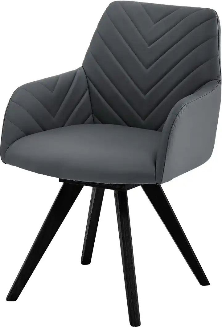 Woodford Esszimmerstuhl Delhi ¦ grau ¦ Maße (cm): B: 61 H: 88 T: 66.5 Stühle > Küchenstühle > Küchenstühle mit Armlehne...