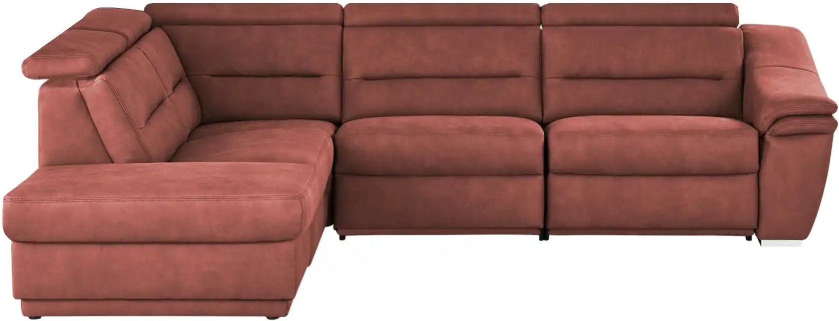 meinSofa Ecksofa Ivonne-S ¦ rot ¦ Maße (cm): B: 294 H: 84 T: 245.0 Polstermöbel > Sofas > Ecksofas - Höffner