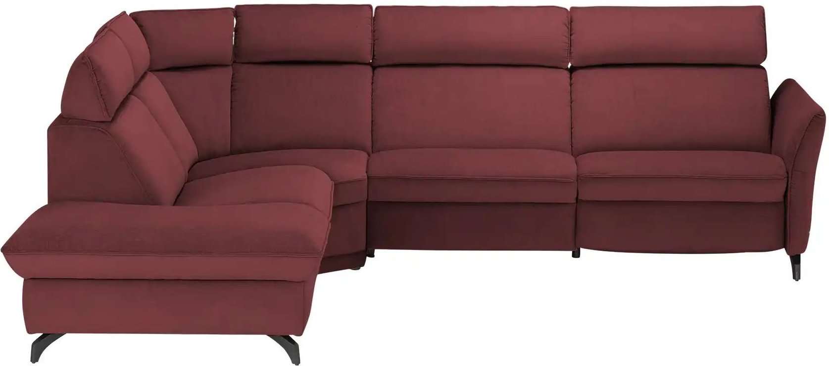 himolla Ecksofa 1926 ¦ rot ¦ Maße (cm): B: 245 T: 278.0 Polstermöbel > Sofas > Ecksofas - Höffner