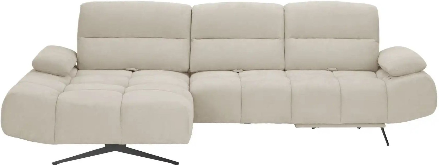 switch Ecksofa Falcao ¦ creme ¦ Maße (cm): B: 284 H: 91 T: 173.0 Polstermöbel > Sofas > Ecksofas - Höffner