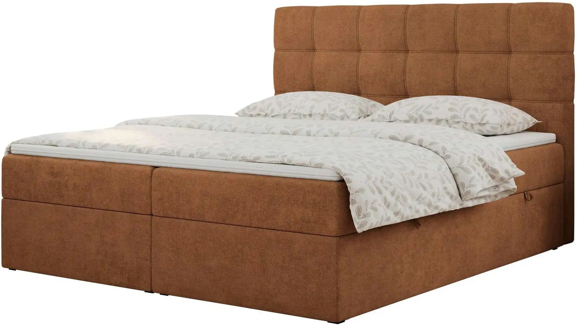 Boxbett mit Bettkasten Erni ¦ orange ¦ Maße (cm): B: 140 H: 110 Betten > Komfortbetten - Höffner