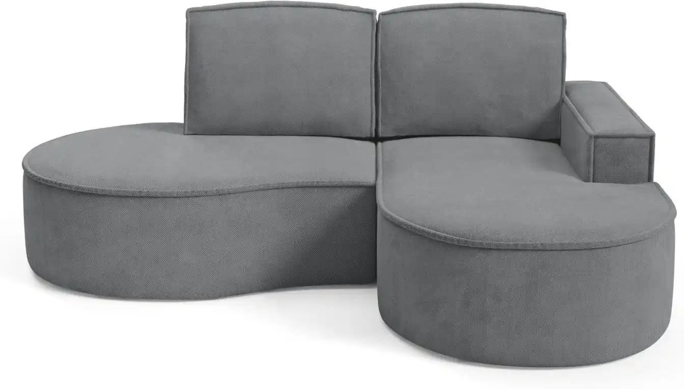 Thumbnail - Ecksofa Flow ¦ grau ¦ Maße (cm): B: 210 H: 88 Polstermöbel > Sofas > Ecksofas - Höffner