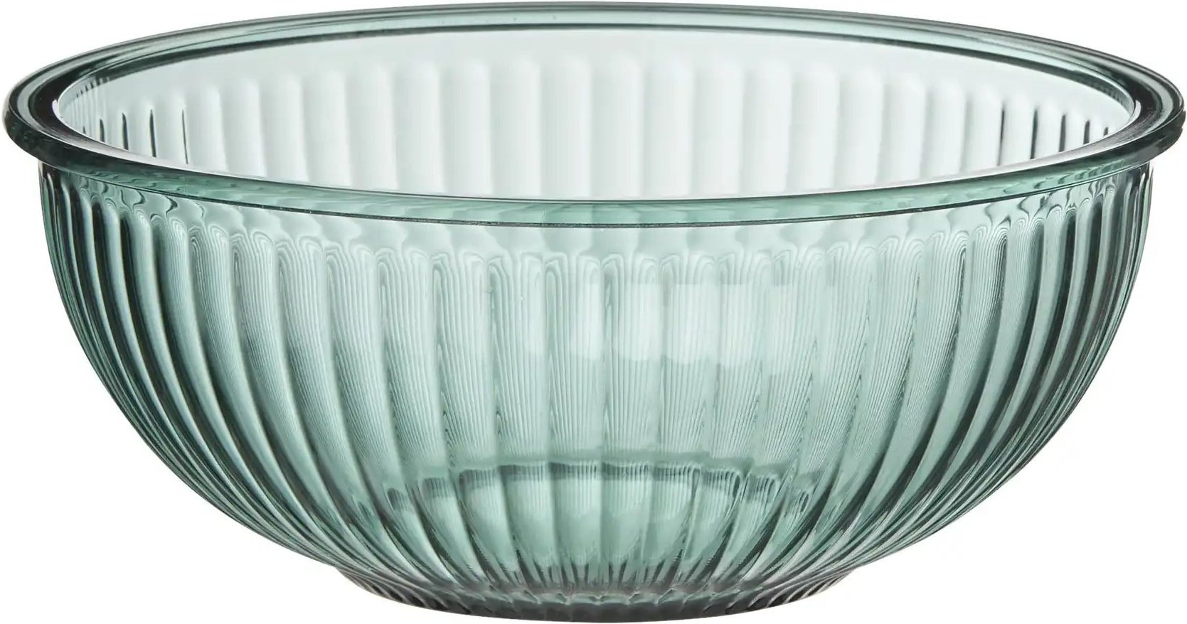 Thumbnail - Rührschüssel ¦ grün ¦ Glas ¦ Maße (cm): H: 9 Ø: 22 Geschirr > Einzelgeschirrteile - Höffner