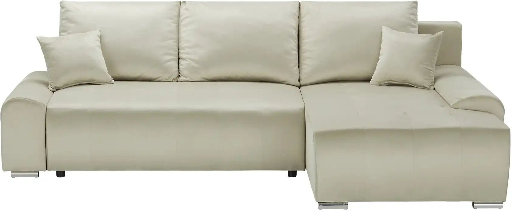 Ecksofa  Draco ¦ beige ¦ Maße (cm): B: 265 H: 97 T: 186.0 Polstermöbel > Sofas > 3-Sitzer - Höffner