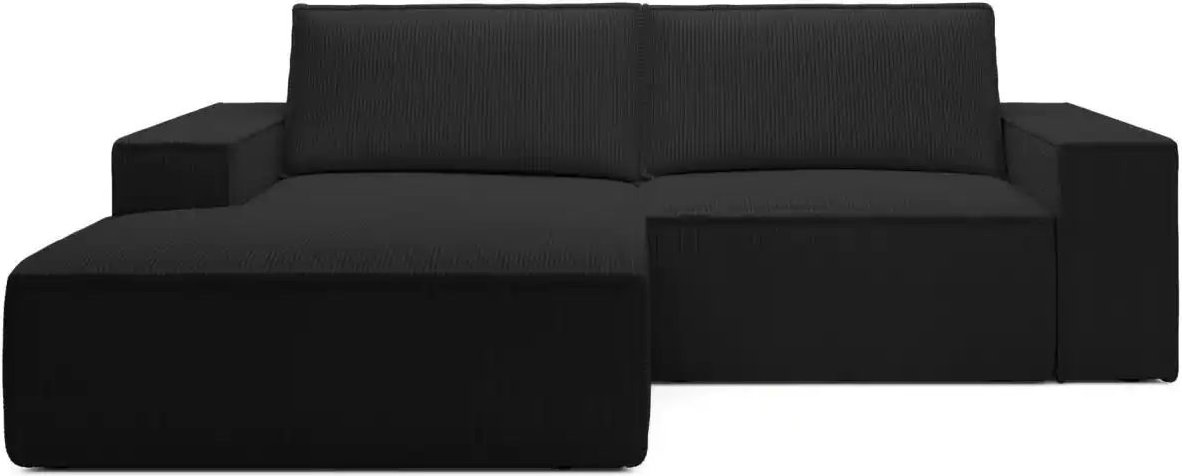 Selsey Ecksofa Farese Mini ¦ schwarz ¦ Maße (cm): B: 240 H: 85 Polstermöbel > Sofas > 3-Sitzer - Höffner