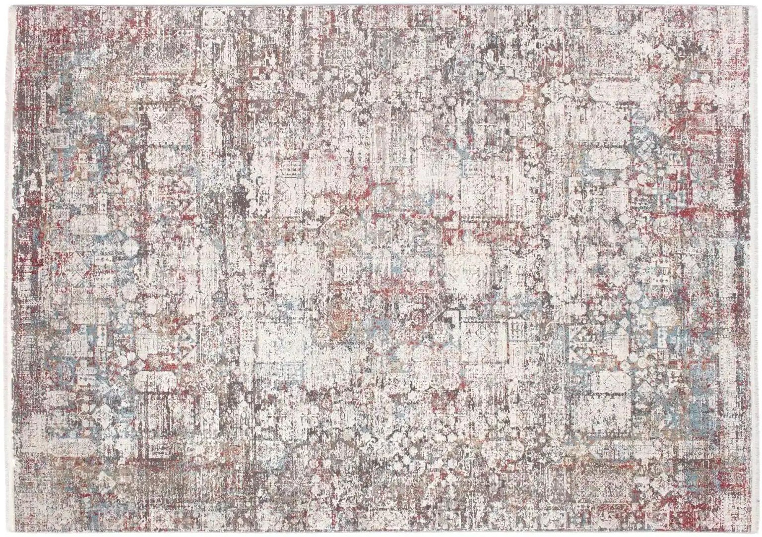 Musterring Teppich ¦ mehrfarbig ¦ Viskose,Synthetische Fasern ¦ Maße (cm): B: 240 H: 0,8 Teppiche > Wohnteppiche - Höf...