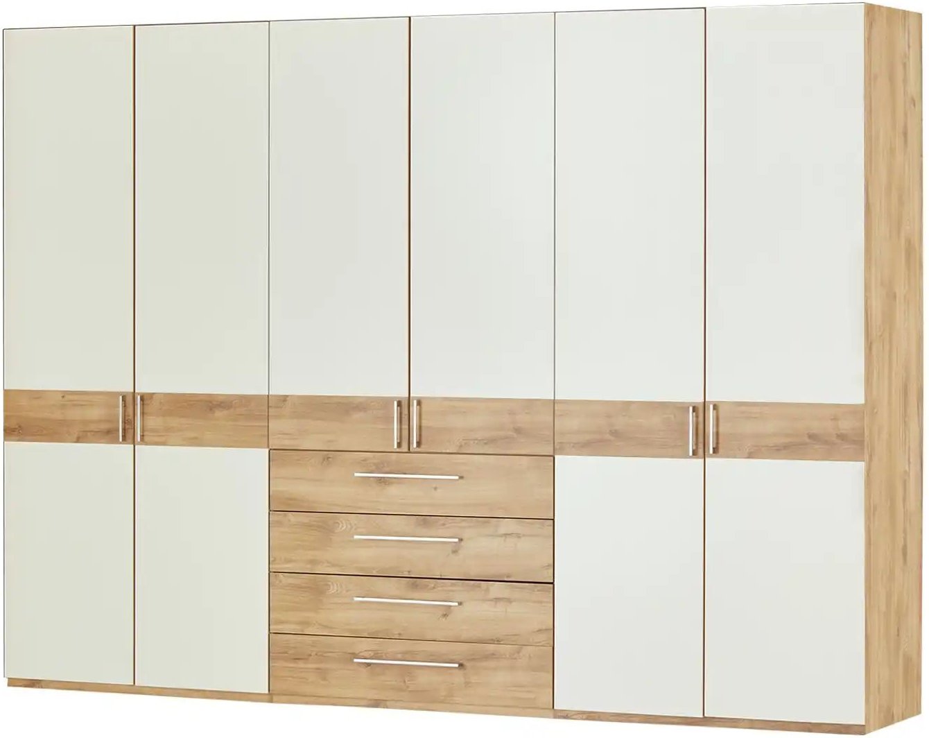 uno Drehtürenschrank Keva ¦ holzfarben ¦ Maße (cm): B: 300 H: 216 T: 58.0 Schränke > Kleiderschränke > Drehtürenschränk...