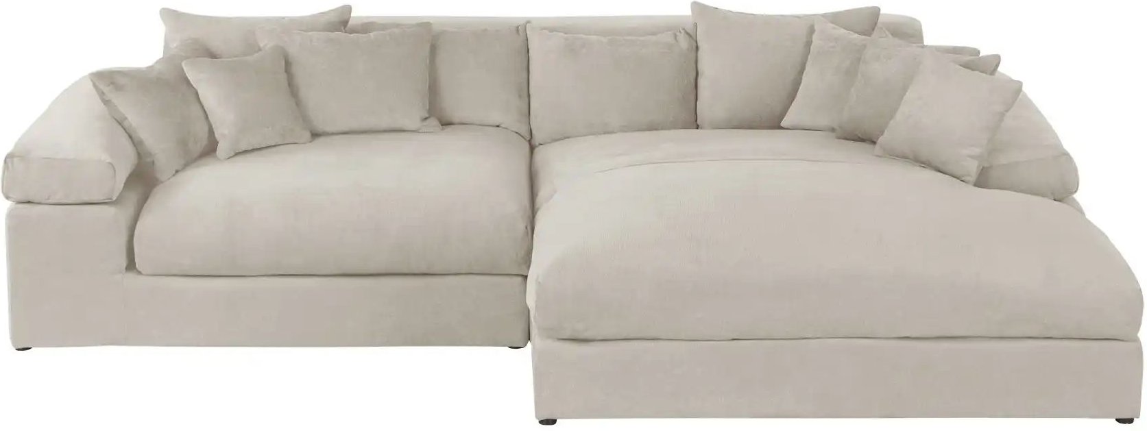 smart Ecksofa Lianea ¦ beige ¦ Maße (cm): B: 291 H: 86 T: 208.0 Polstermöbel > Sofas > 3-Sitzer - Höffner