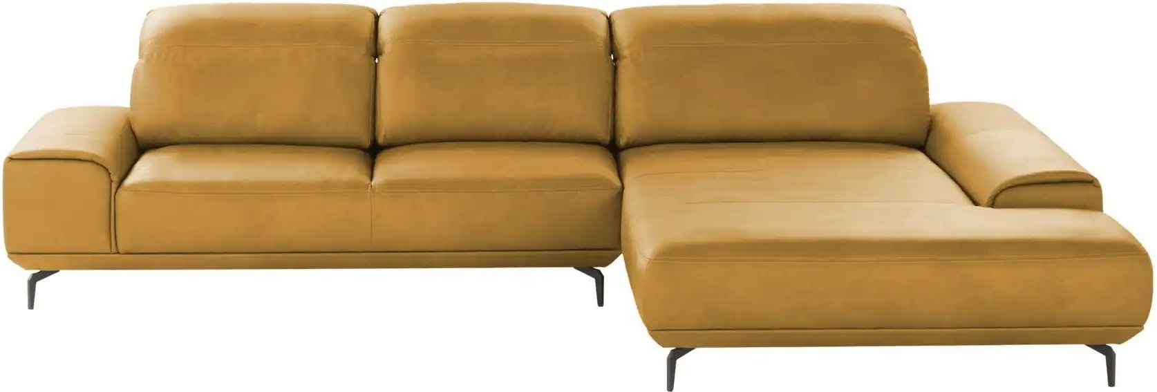 Musterring Ecksofa MR 2490 ¦ gelb ¦ Maße (cm): B: 342 H: 87 T: 207.0 Polstermöbel > Sofas > Ecksofas - Höffner