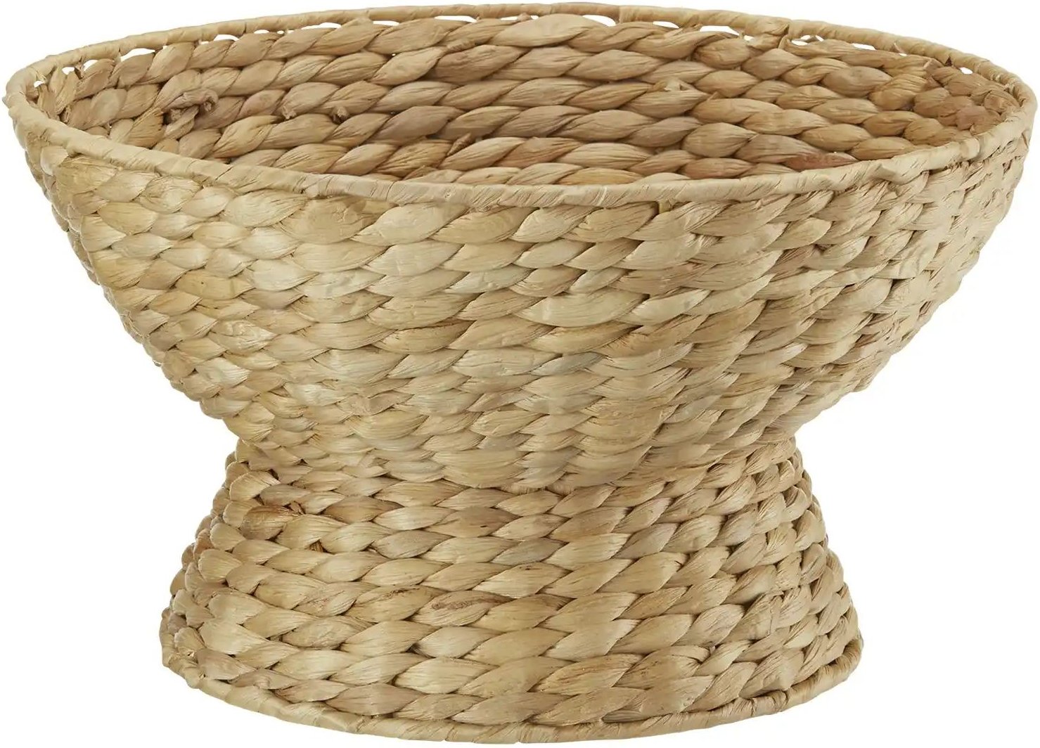 HOME STORY Deko Schale ¦ braun ¦ Wasserhyazinthe,Metall ¦ Maße (cm): H: 20 Ø: 36 Accessoires > Deko-Schalen - Höffner