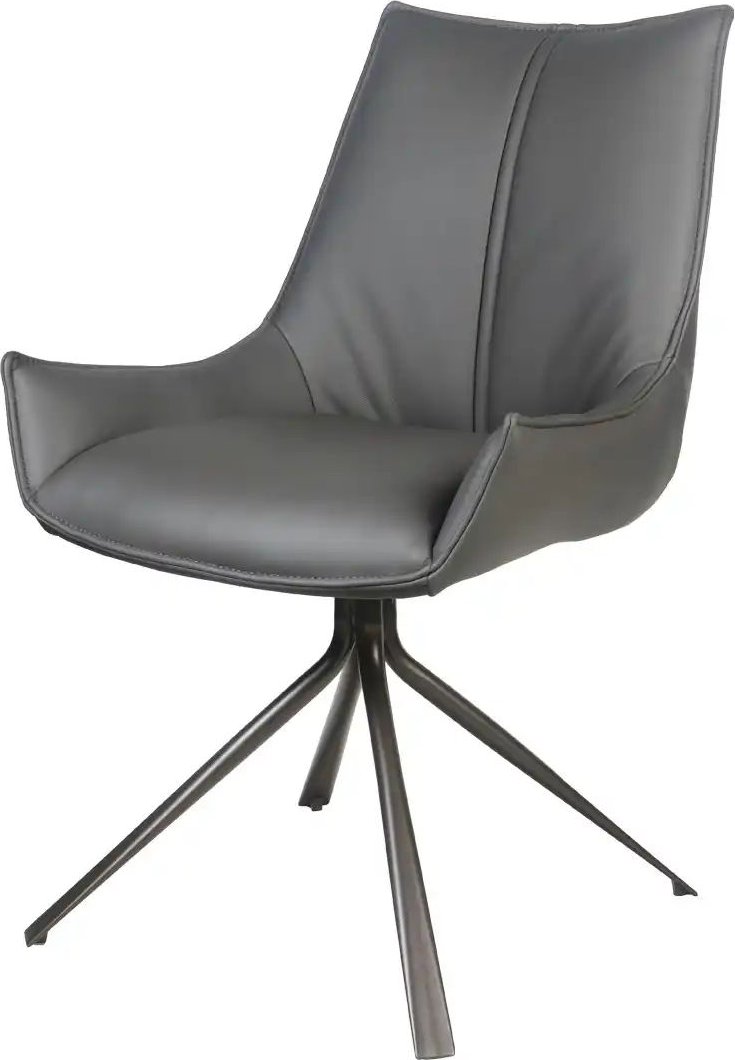 uno Esszimmerstuhl Violetta ¦ grau ¦ Maße (cm): B: 57 H: 89 T: 64.0 Stühle > Küchenstühle > Polster Küchenstühle - Höff...