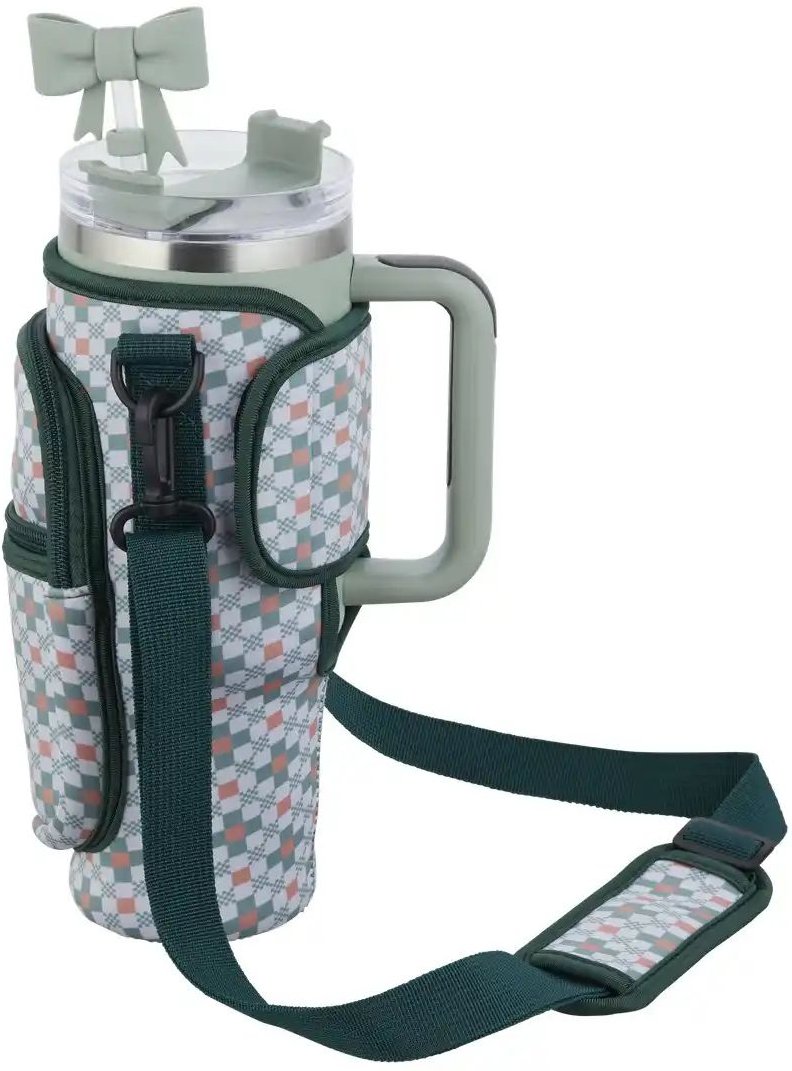 KHG To Go Becher ¦ grün ¦ Edelstahl,Kunststoff ¦ Maße (cm): H: 27 Ø: 7 Kaffee & Tee > Isolierbecher - Höffner