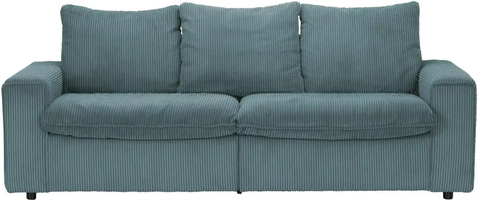 SOHO Big Sofa Kini ¦ türkis/petrol ¦ Maße (cm): B: 214 H: 85 T: 107.0 Polstermöbel > Sofas > 2-Sitzer - Höffner