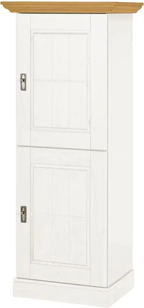 maison bleue Vitrine Florian ¦ weiß ¦ Maße (cm): B: 65,7 H: 163,5 T: 48.0 Schränke > Vitrinen - Höffner