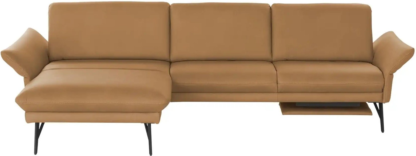himolla Ecksofa Echtleder 1928 ¦ gelb ¦ Maße (cm): B: 296 H: 85 T: 175.0 Polstermöbel > Sofas > Ecksofas - Höffner