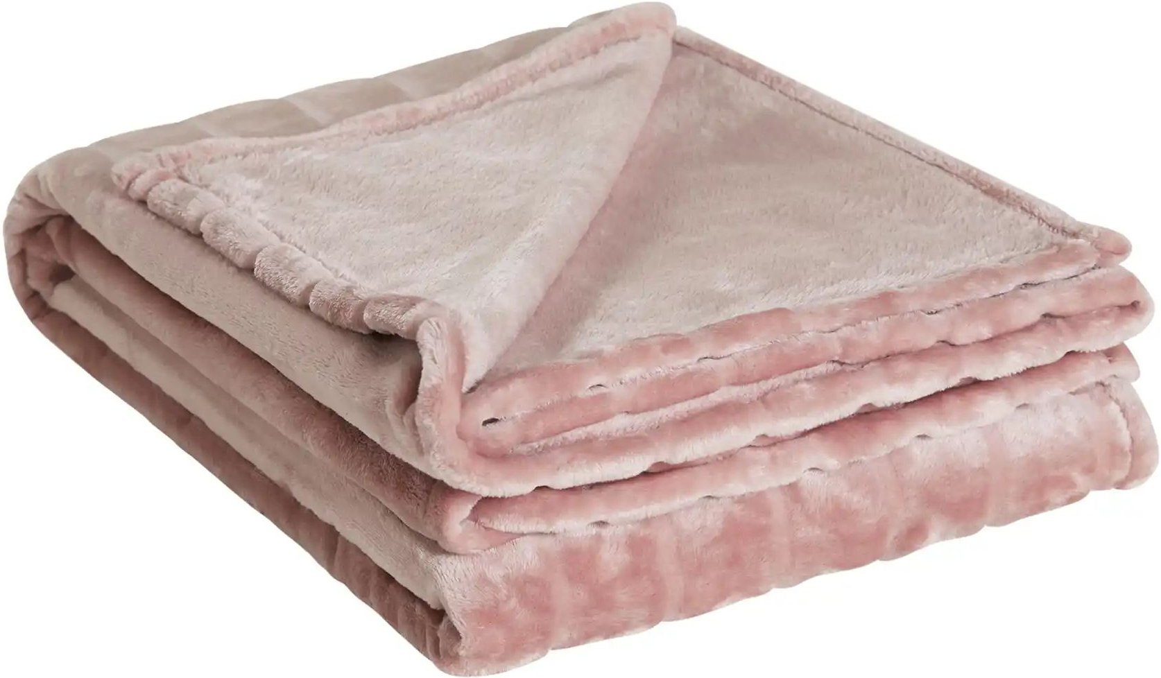 Thumbnail - como Flanelldecke Deluxe ¦ rosa/pink ¦ Synthetik ¦ Maße (cm): B: 150 Dekokissen & Decken > Tagesdecken & Bettüberwürfe ...
