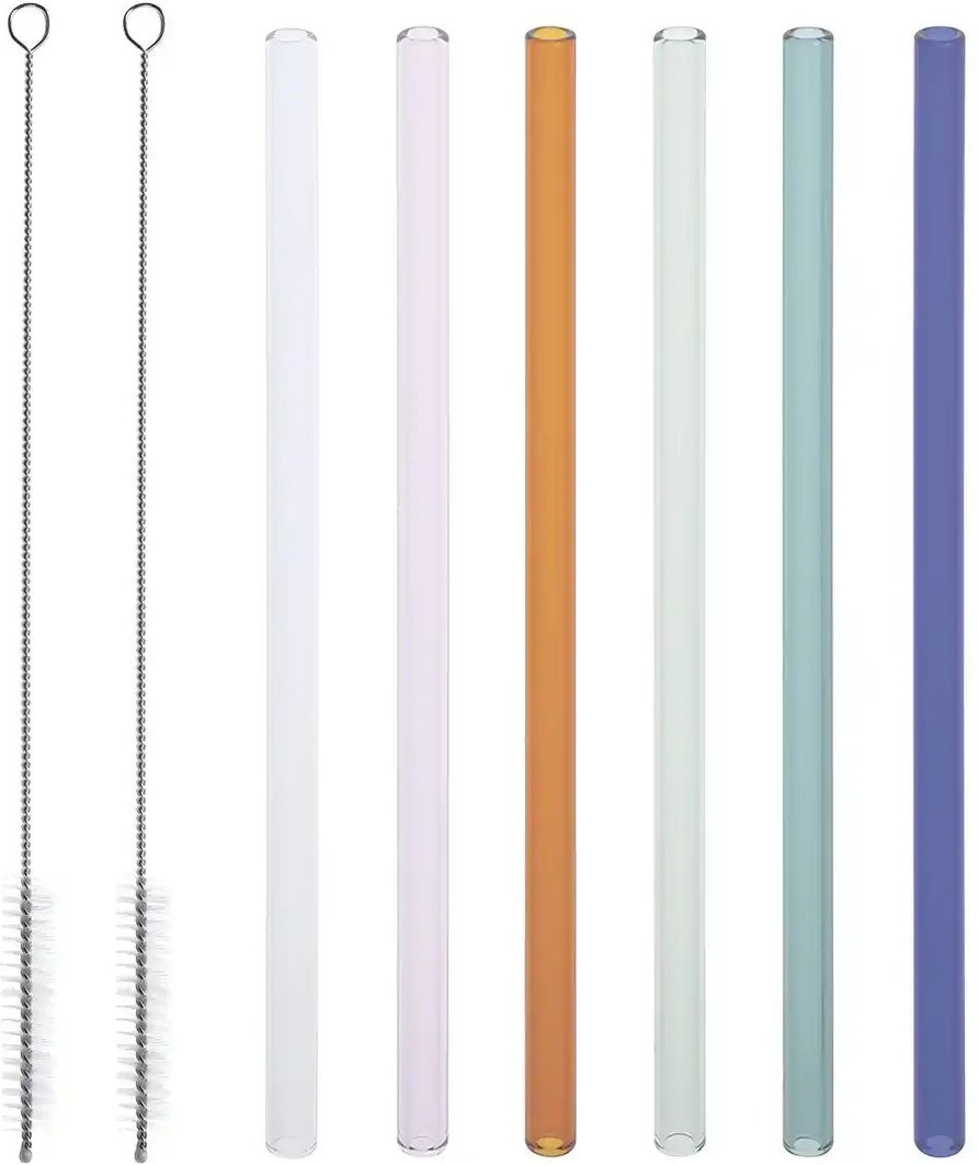 Peill+Putzler Glas-Trinkhalm-Set ¦ mehrfarbig ¦ Glas Ø: 0.8 Küchenzubehör & Helfer > Getränkezubereitung - Höffner
