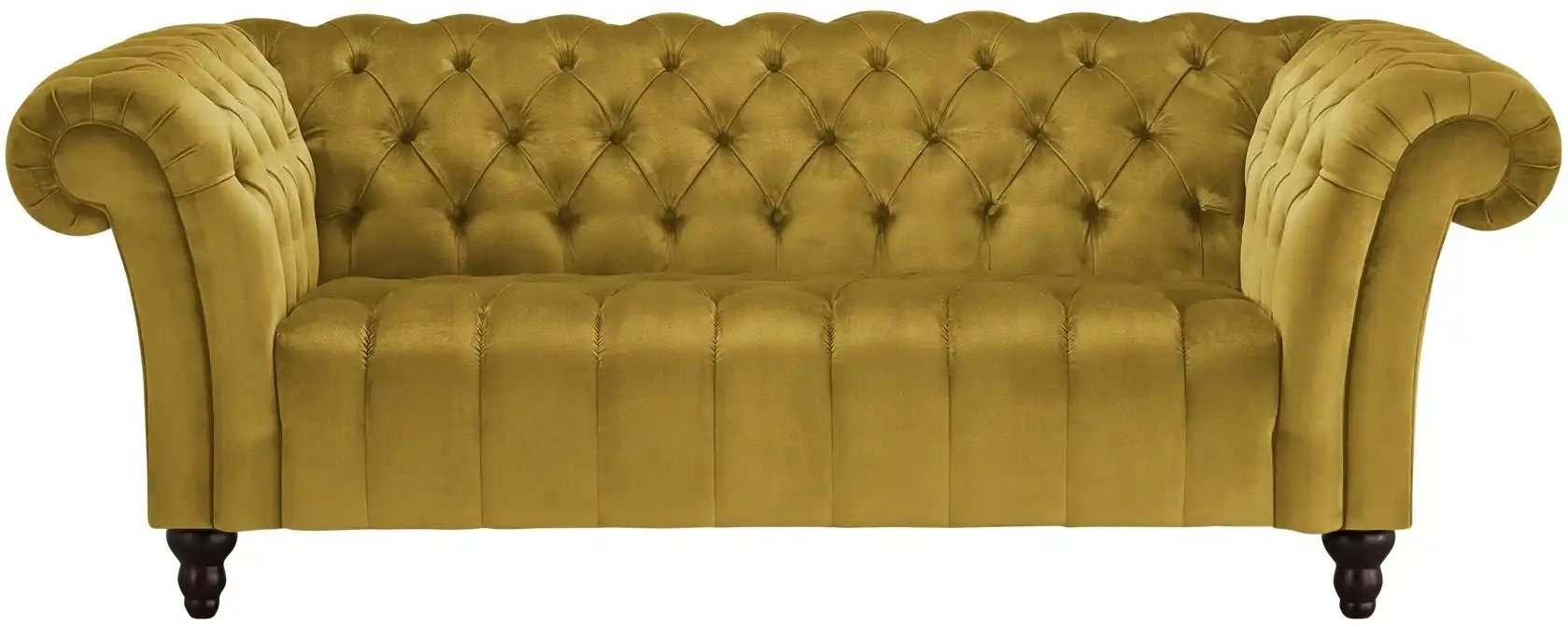 Sofa 2-sitzig Canyon ¦ gelb ¦ Maße (cm): B: 205 H: 74 T: 101.0 Polstermöbel > Sofas > 2-Sitzer - Höffner