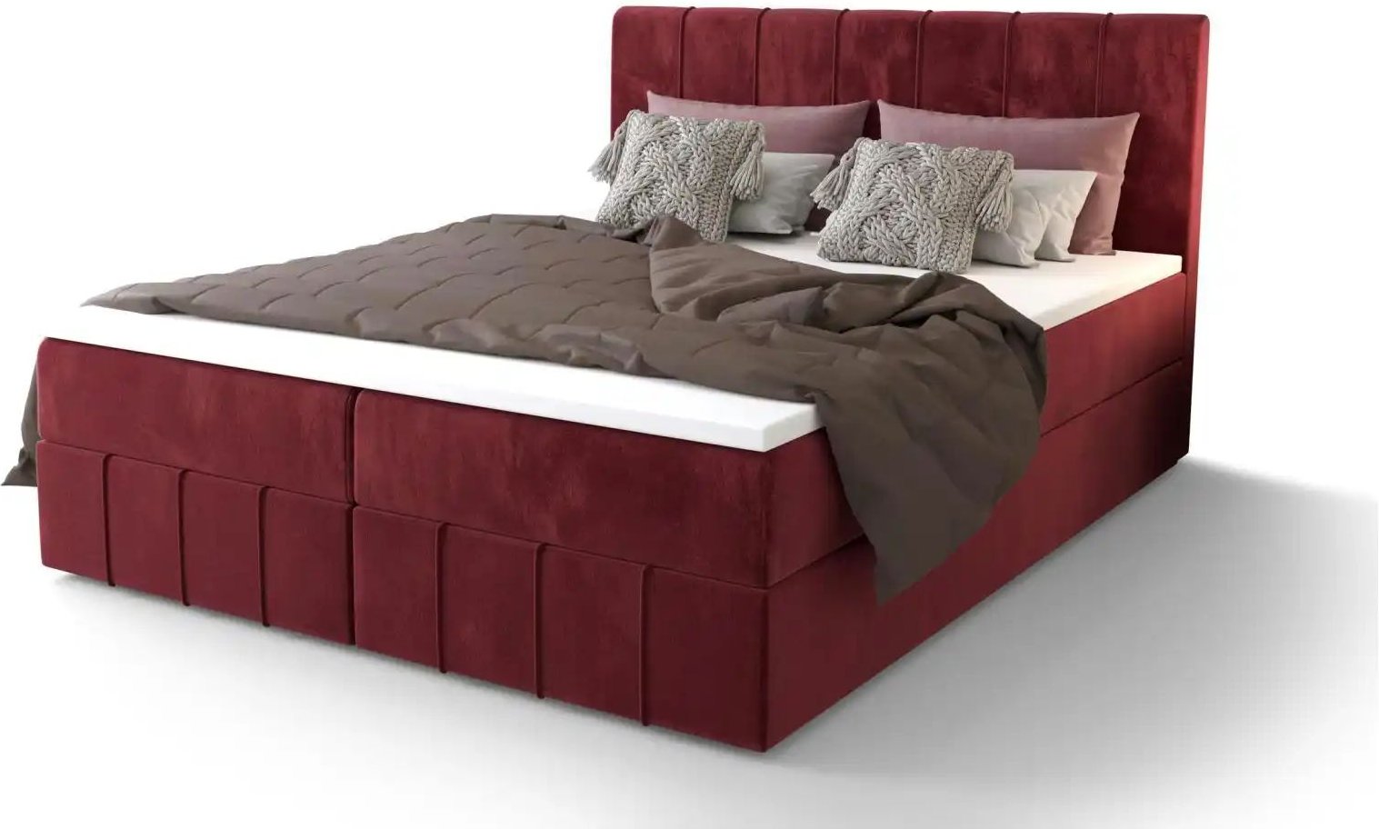 Boxbett mit Stauraum Bahama ¦ rot ¦ Maße (cm): B: 200 H: 102 Betten > Komfortbetten - Höffner