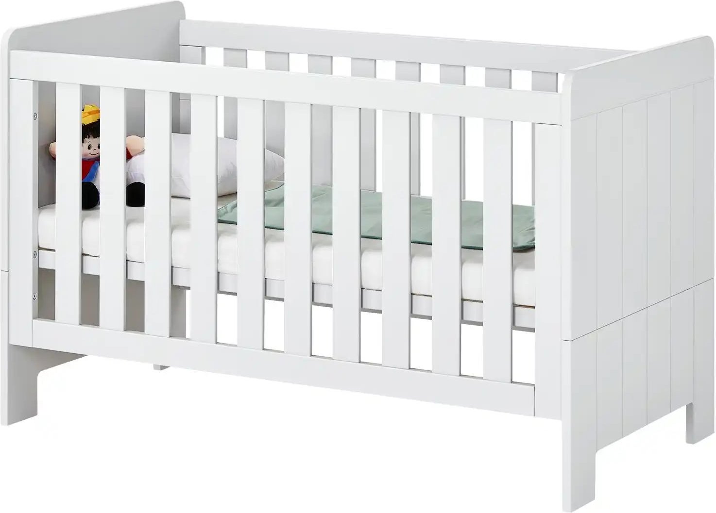 pinio Kinderkombibett Smilla ¦ weiß ¦ Maße (cm): B: 76,6 H: 90 Baby > Babymöbel > Babybetten - Höffner