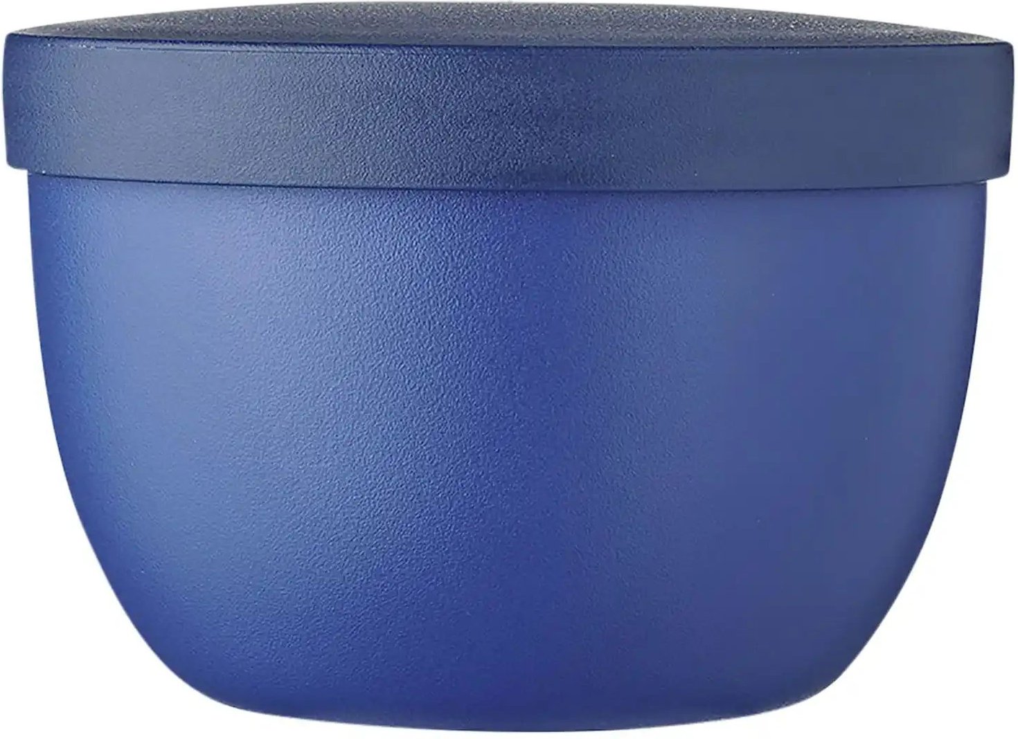 Mepal Snackpot "To Go" Ellipse ¦ blau ¦ Kunststoff ¦ Maße (cm): H: 7,6 Ø: 10.7 Küchenzubehör & Helfer > Küchenhelfer -...
