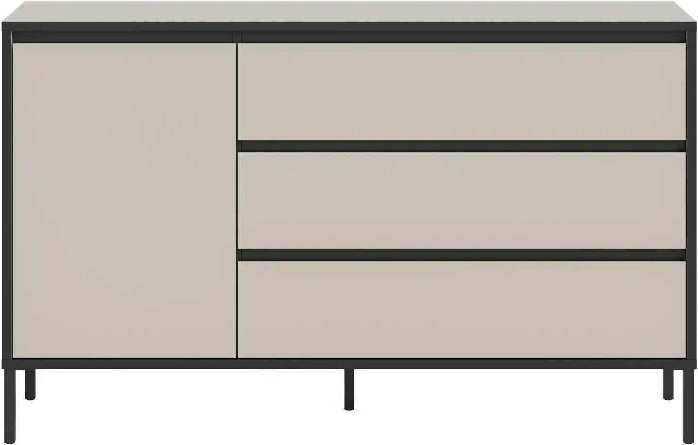 Sideboard ¦ creme ¦ Maße (cm): B: 136 H: 83 Kommoden & Sideboards > Sideboards - Höffner