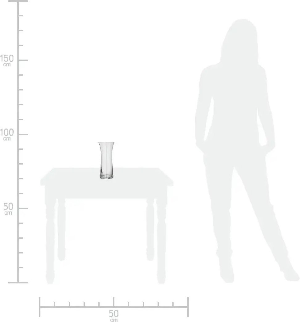 Peill+Putzler Vase For your home ¦ transparent/klar ¦ Glas ¦ Maße (cm): H: 25 Ø: 11 Accessoires > Vasen - Höffner