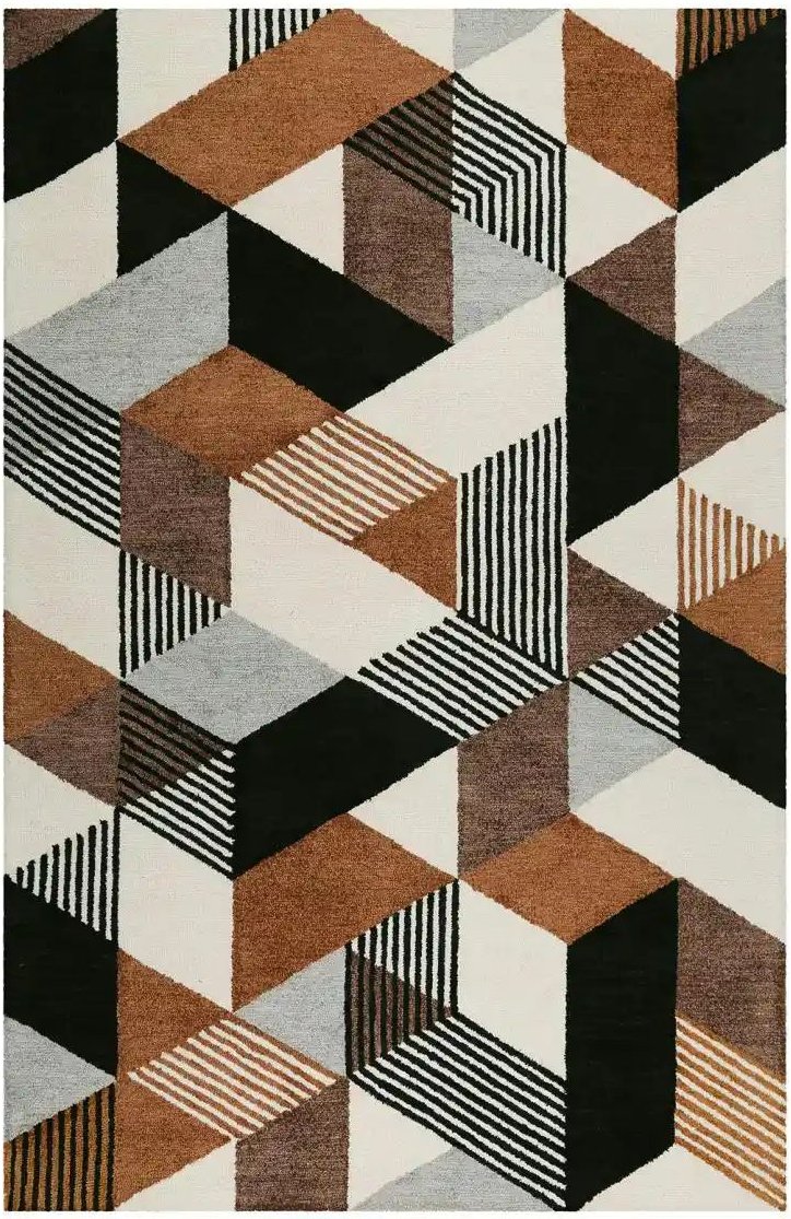 Thumbnail - Esprit Kurzflorteppich ¦ braun ¦ Synthetische Fasern ¦ Maße (cm): B: 200 H: 0,8 Teppiche > Vintage Teppiche - Höffner