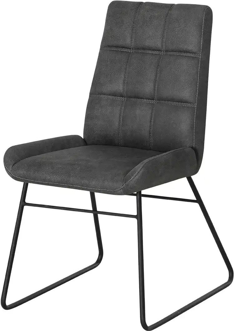 Thumbnail - uno Esszimmerstuhl Brisbane ¦ grau ¦ Maße (cm): B: 51 H: 93 T: 61.5 Stühle > Küchenstühle > Polster Küchenstühle - Höff...