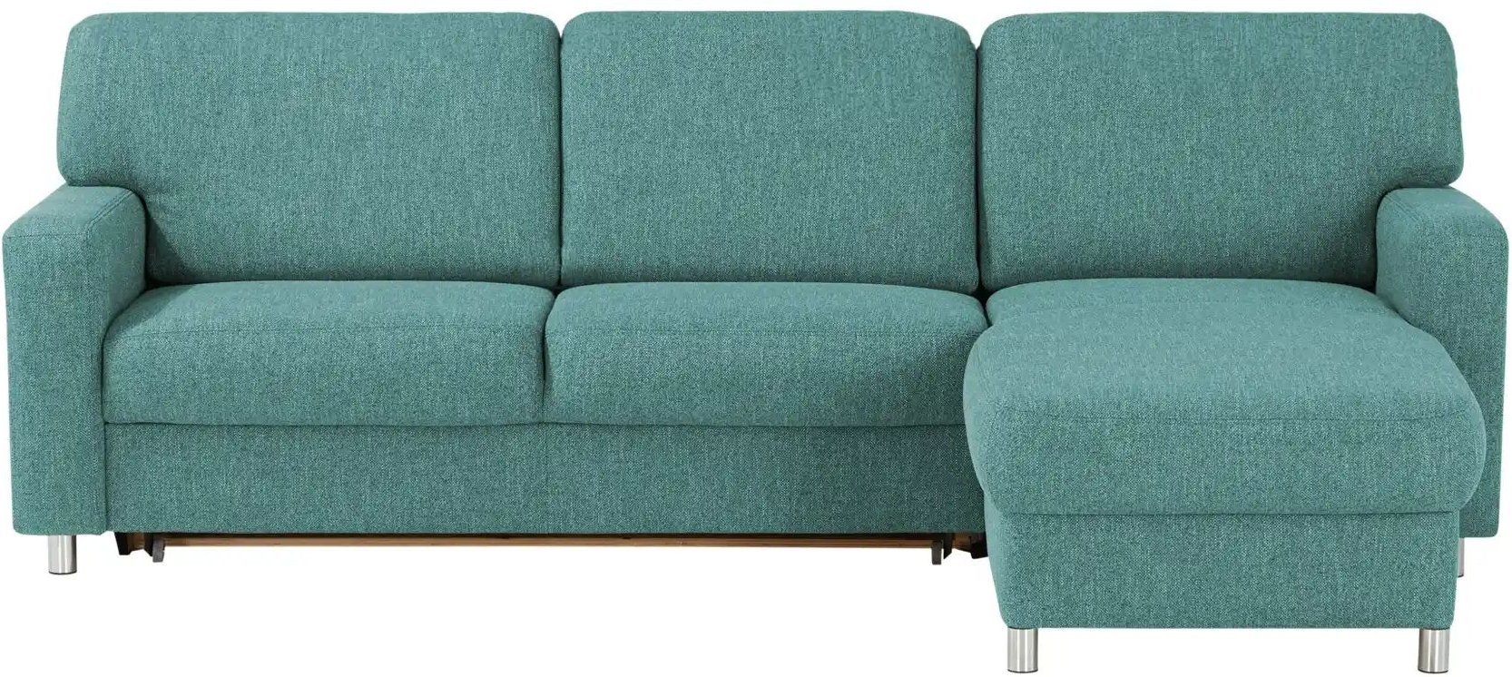 Thumbnail - smart Ecksofa Valencia ¦ türkis/petrol ¦ Maße (cm): B: 267 H: 90 T: 173.0 Polstermöbel > Sofas > 3-Sitzer - Höffner