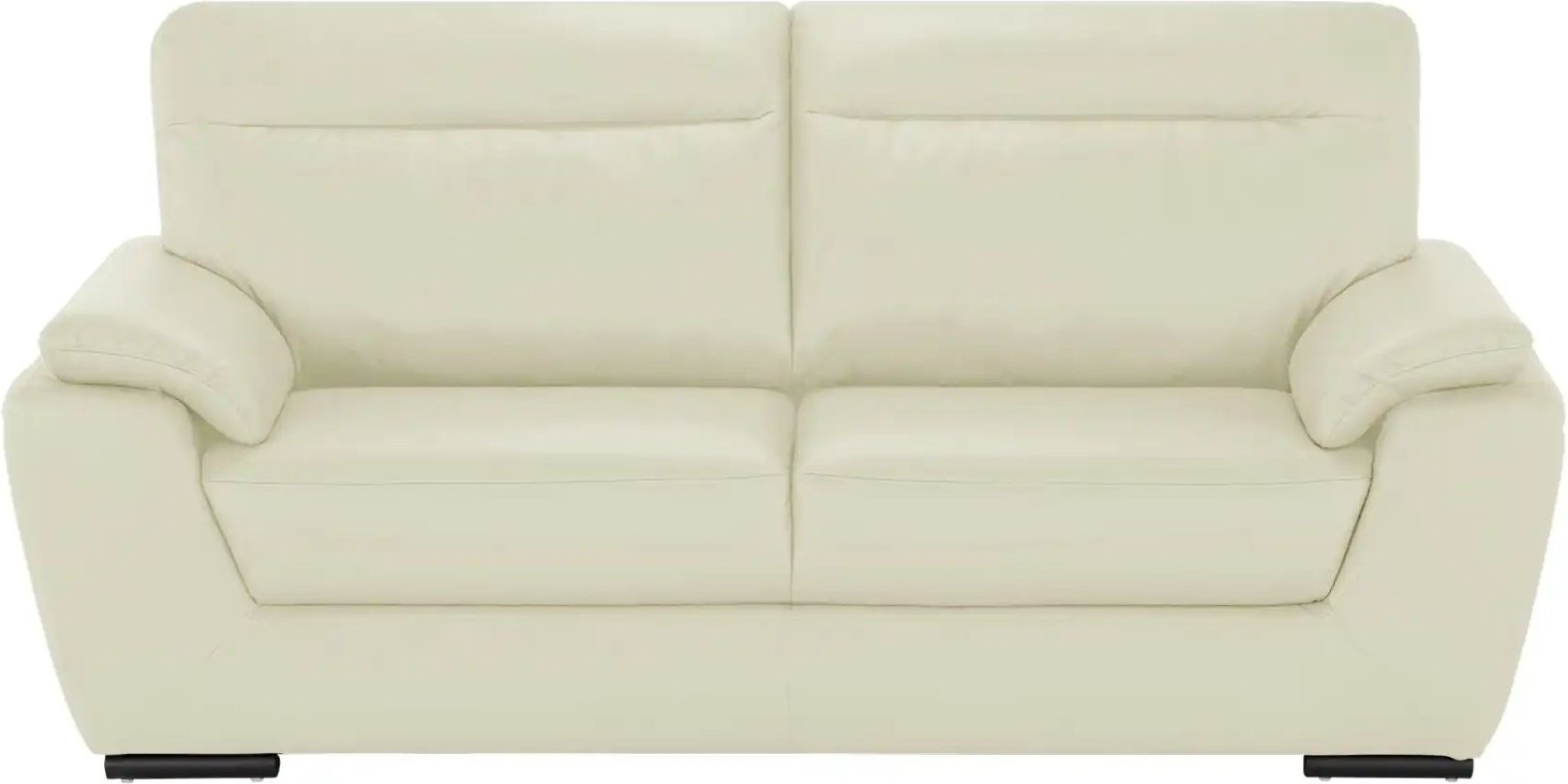 divanotti Sofa aus Leder Brandy II ¦ creme ¦ Maße (cm): B: 210 H: 95 T: 100.0 Polstermöbel > Sofas > 2-Sitzer - Höffner