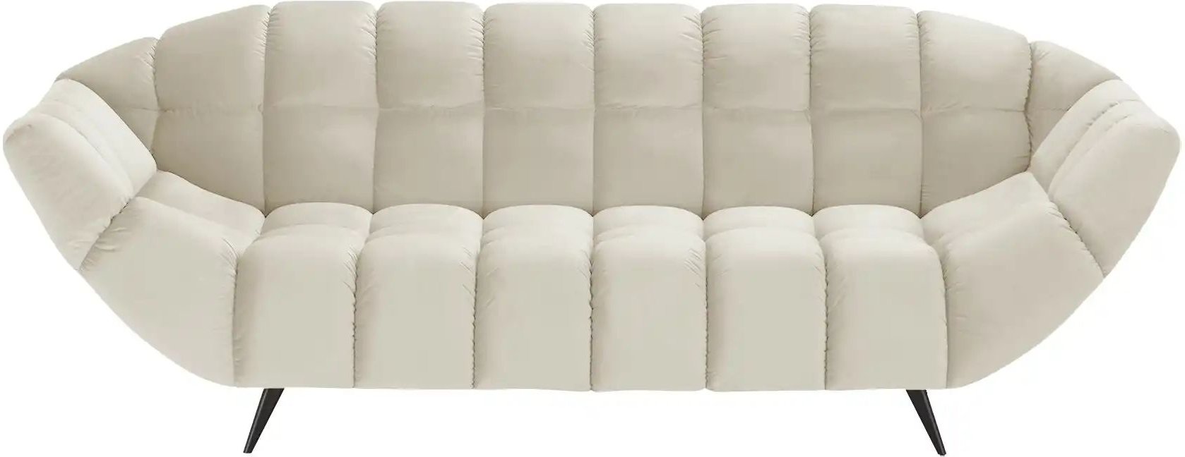 switch Einzelsofa aus Mikrofaser Gappa ¦ beige ¦ Maße (cm): B: 222 H: 82 T: 94.0 Polstermöbel > Sofas > 3-Sitzer - Höffn...