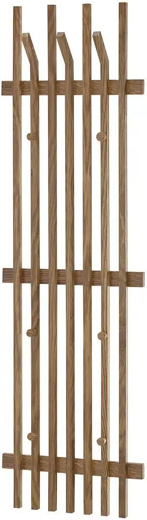 Garderobenpaneel Mörlen ¦ holzfarben ¦ Massivholz ¦ Maße (cm): B: 40 H: 135 T: 11.0 Garderoben & Kleiderstangen > Wandg...