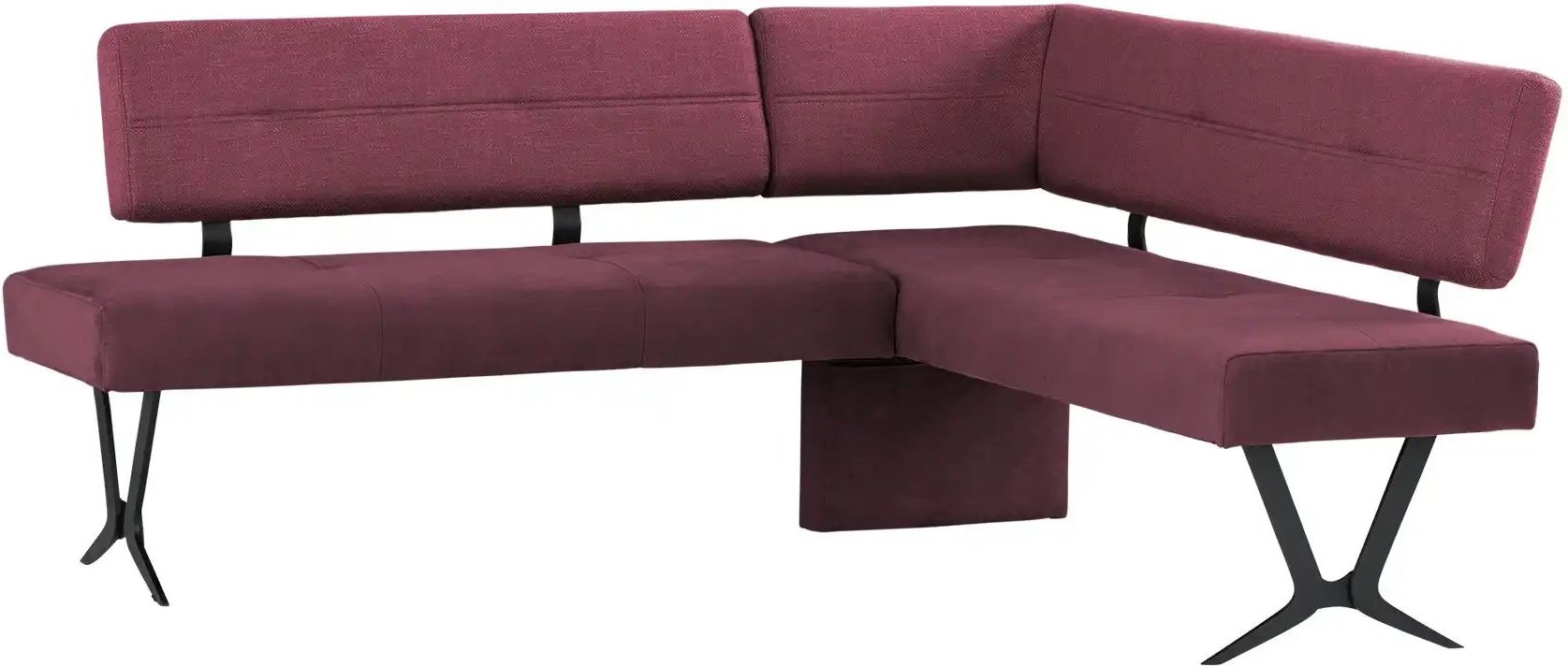 Woodford Eckbank Scadia ¦ rot ¦ Maße (cm): H: 85 Bänke > Eckbänke - Höffner