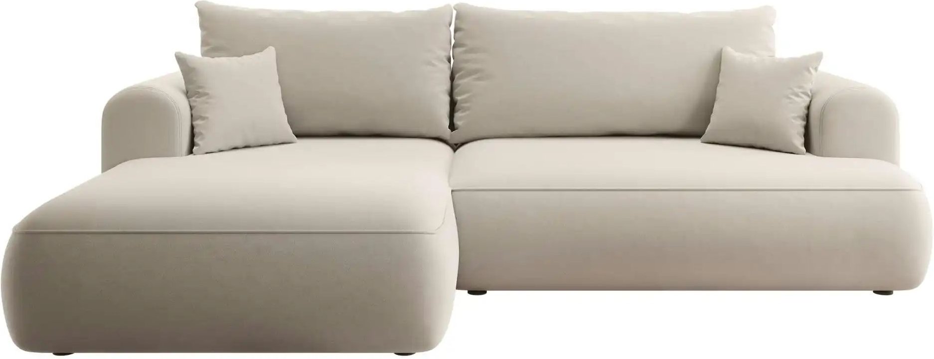 Selsey Ecksofa mit Schlaffunktion Ovo ¦ beige ¦ Maße (cm): B: 260 H: 93 Polstermöbel > Sofas > Ecksofas - Höffner